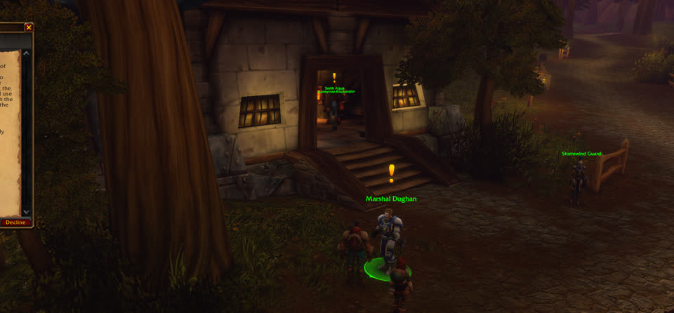 Marshal Dughan in Elwynn Forest, where you pick up this quest
