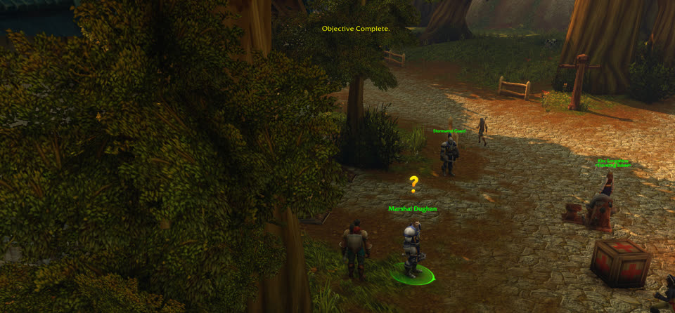 Marshal Dughan in Elwynn Forest, where you pick up this quest