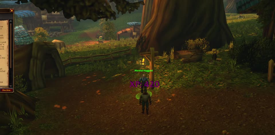 Marshal Haggard in Stormwind City, where you turn in this quest