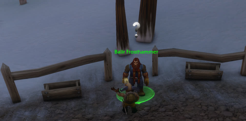 Balir Frosthammer in Dun Morogh, where you pick up this quest