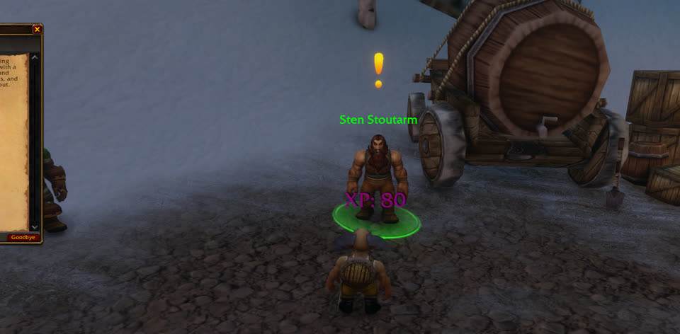 Sten Stoutarm in Dun Morogh, where you turn in this quest