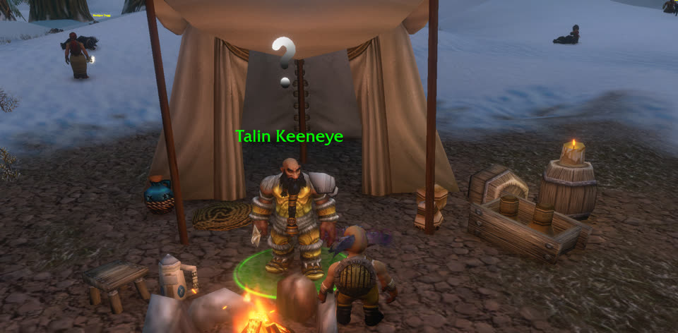 Talin Keeneye in Dun Morogh, where you pick up this quest