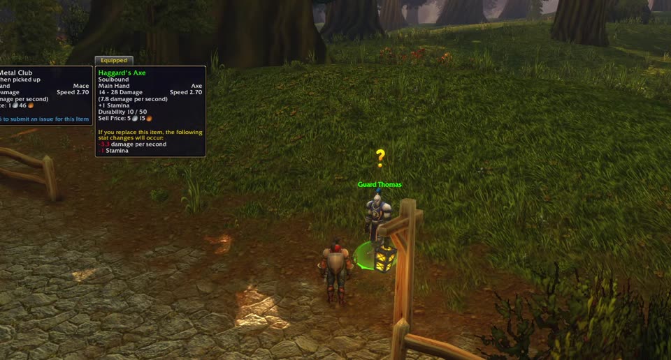 Guard Thomas in Elwynn Forest, where you turn in this quest