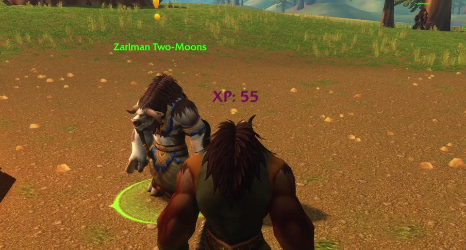 Zarlman Two-Moons in Mulgore, where you pick up this quest