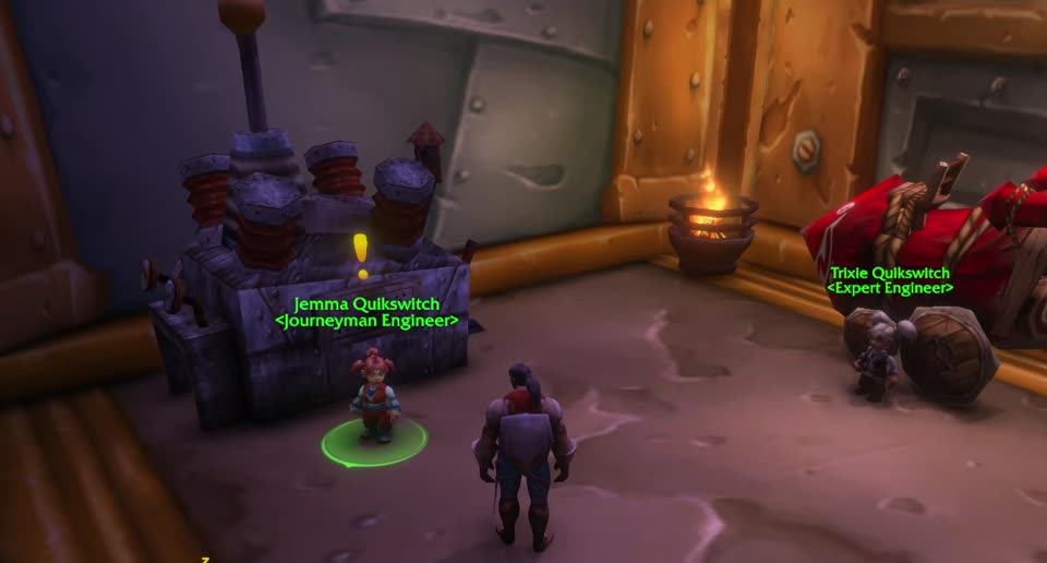Jemma Quikswitch in Ironforge, where you pick up this quest