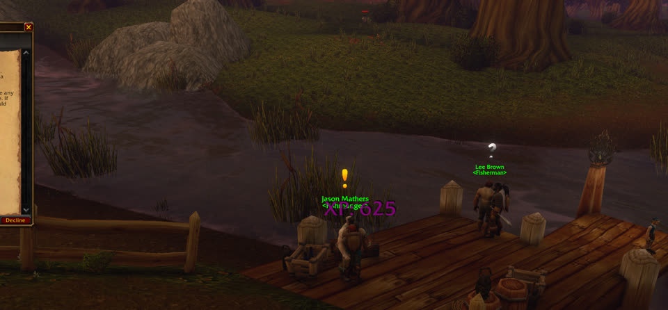 Jason Mathers in Elwynn Forest, where you pick up this quest